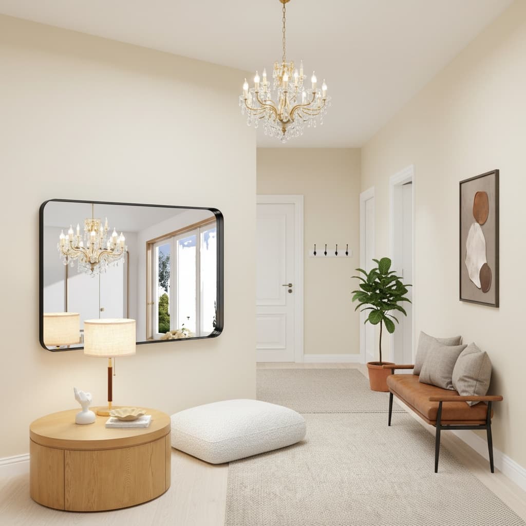 Design a Classic Hallway with Timeless Neutral Colors