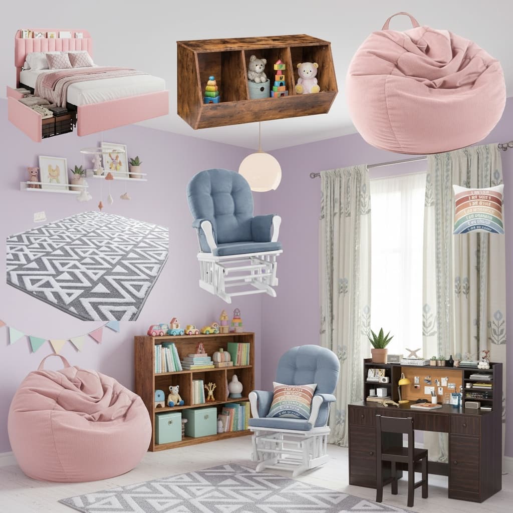Design a Classic Kids' Room with Pastel Charm: Tips for Every Budget