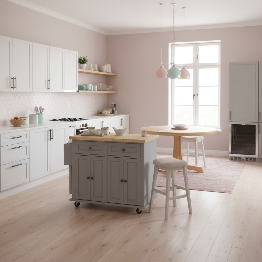 Design a Tropical Pastel Kitchen: Tips for a Beautiful and Budget-friendly Home Interior