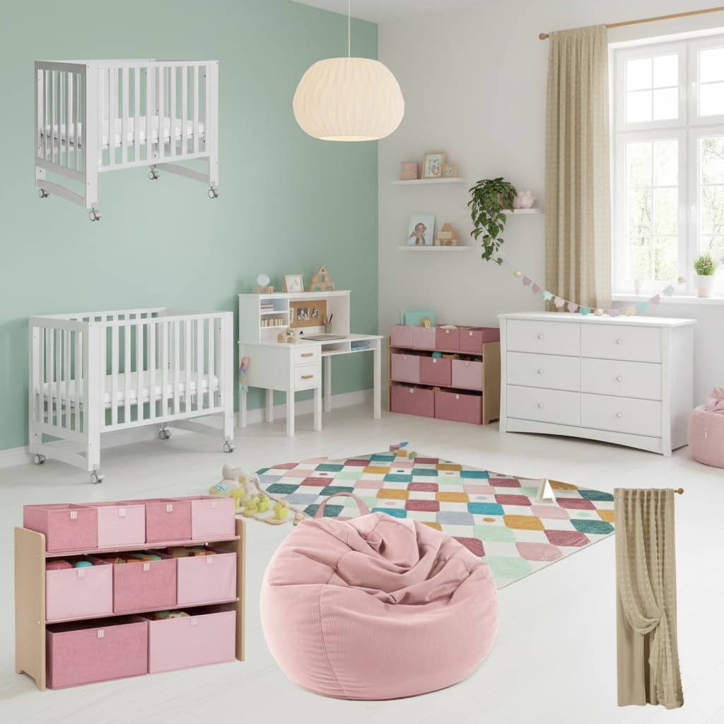 Design a Rustic Kids' Room with a Pastel Color Scheme