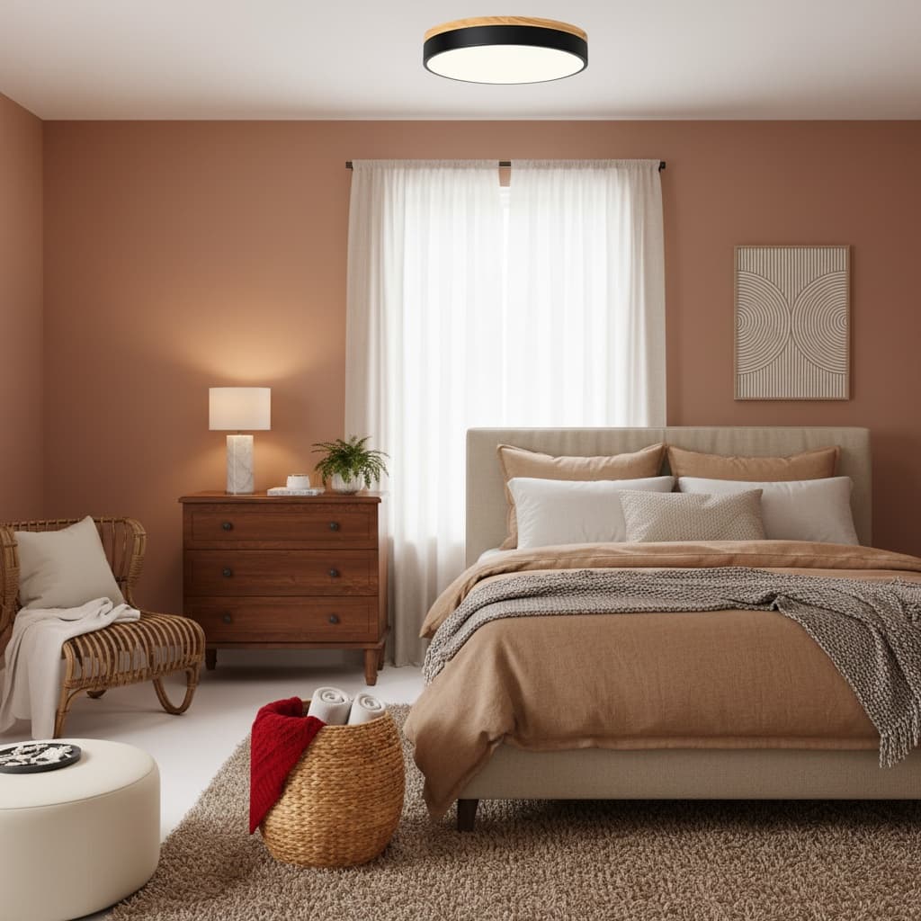 Transform Your Bedroom with a Futuristic Design Using Earth Tones