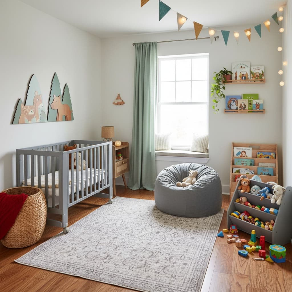 Design a Modern Kids Room with an Earth Tones Palette