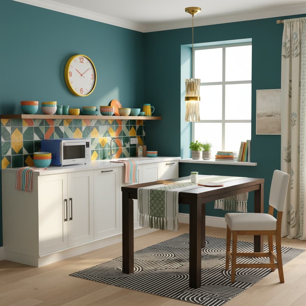 Create a Bold and Vibrant Scandinavian Kitchen: Home Interior Design Tips