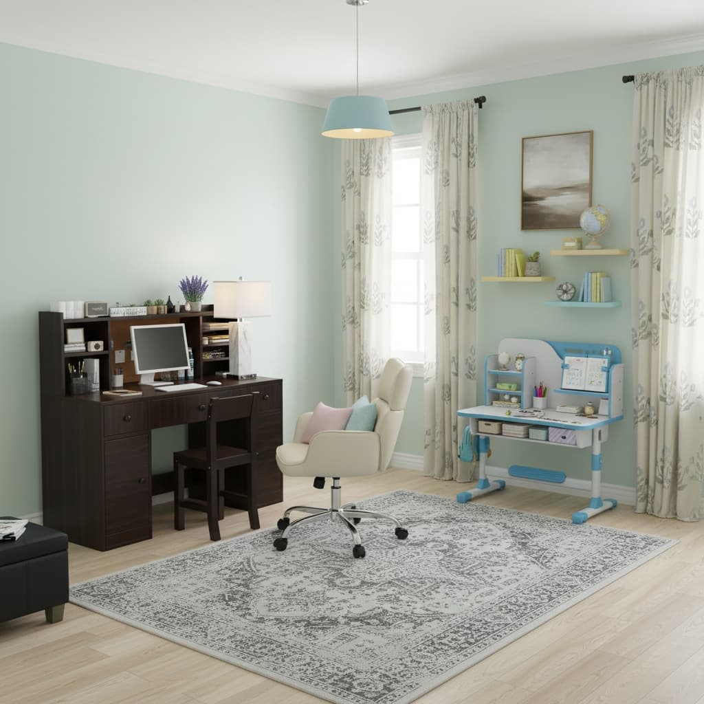 Transform Your Home Office with Eco-Friendly Pastel Color Schemes