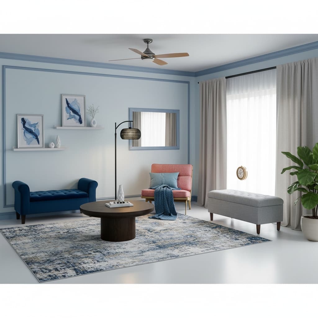 Transform Your Living Room: Bohemian Style with Monochrome Elegance