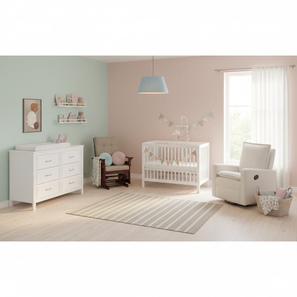 Design a Classic Nursery with a Pastel Color Scheme: Timeless Ideas for Your Little One's Room