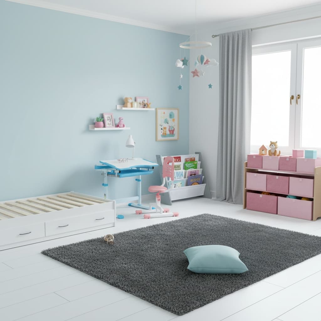 Futuristic Kids Room Design: Monochrome Interiors to Inspire Creativity