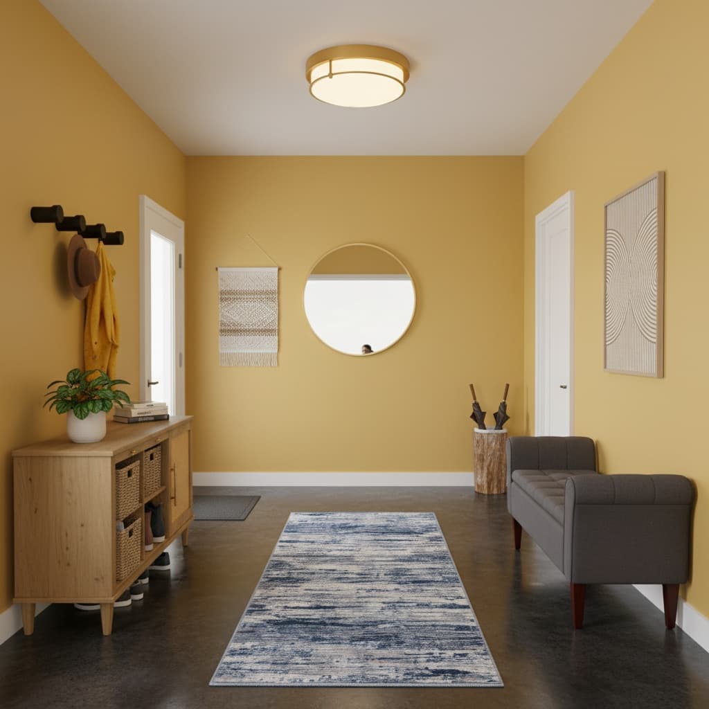 Transform Your Entryway Mudroom with a Bold Futuristic Design