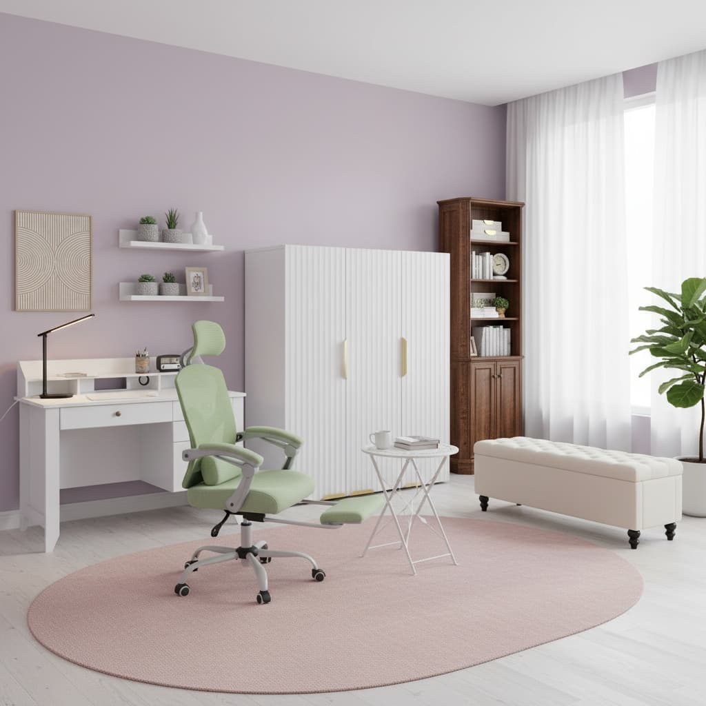 Design a Classic Home Office with Pastel Colors: Elegant & Inspiring Ideas