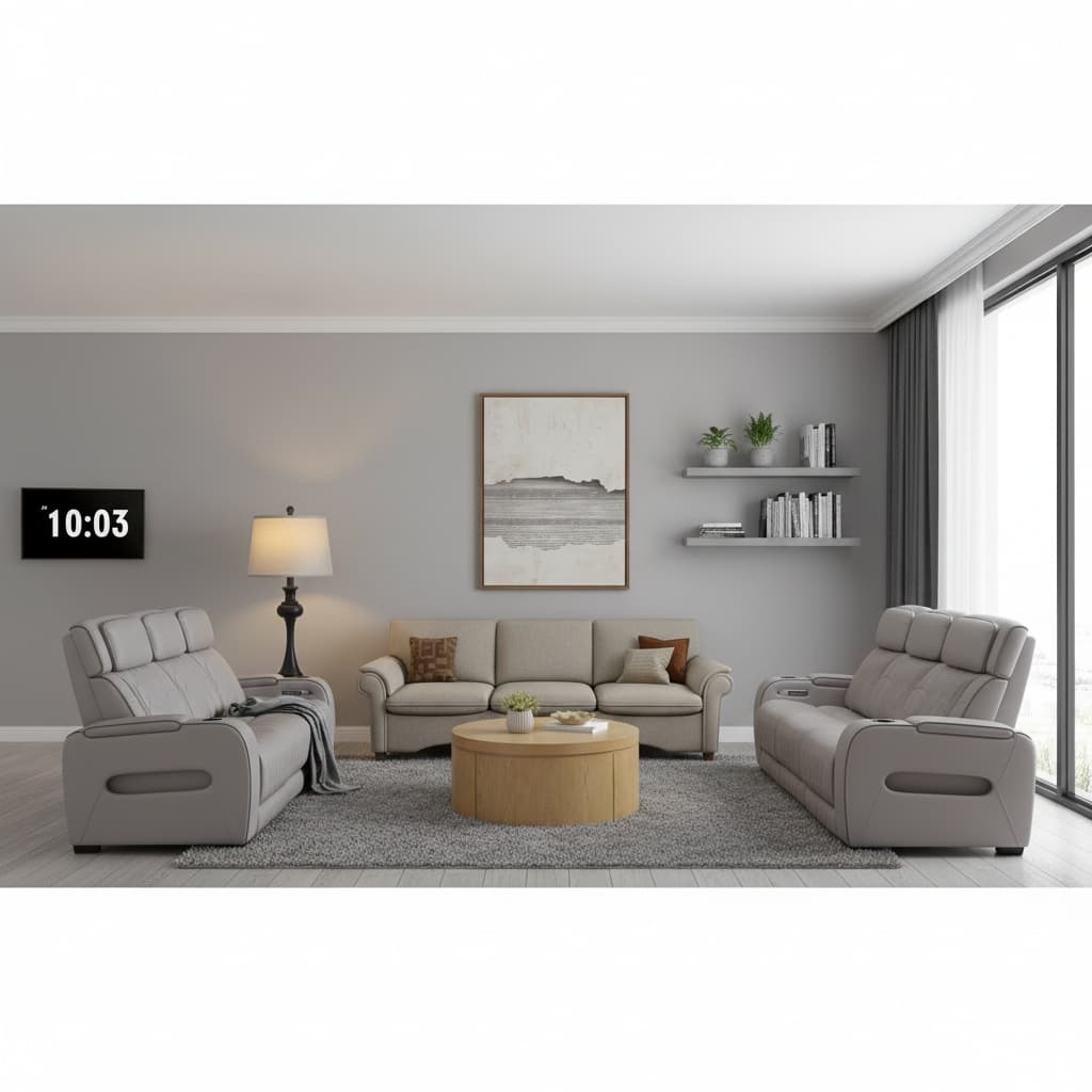 Design a Stunning Industrial Living Room with a Monochrome Color Scheme