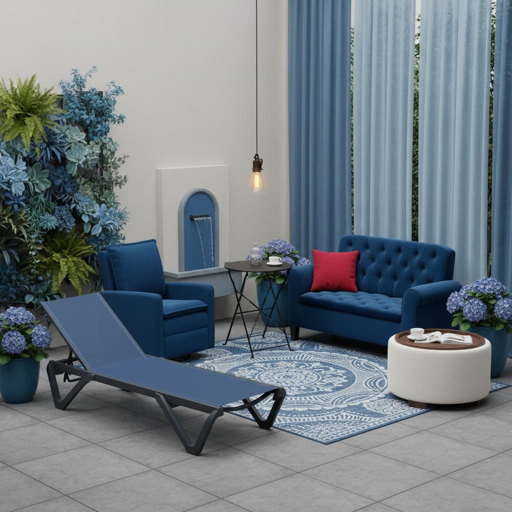 Transform Your Patio or Balcony with a Bohemian Monochrome Design