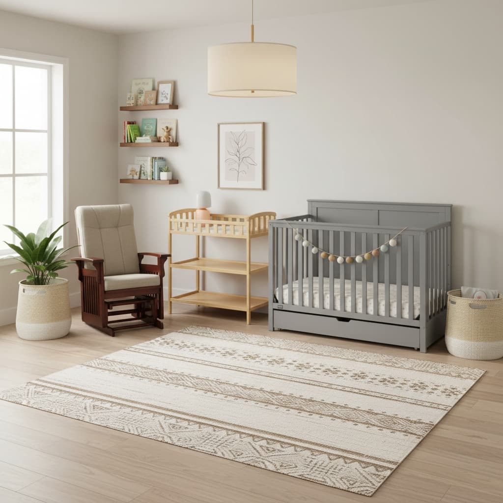 Design a Rustic Nursery with an Earth Tones Color Scheme