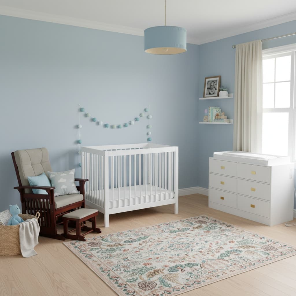 Creating a Modern Nursery with a Monochrome Color Scheme