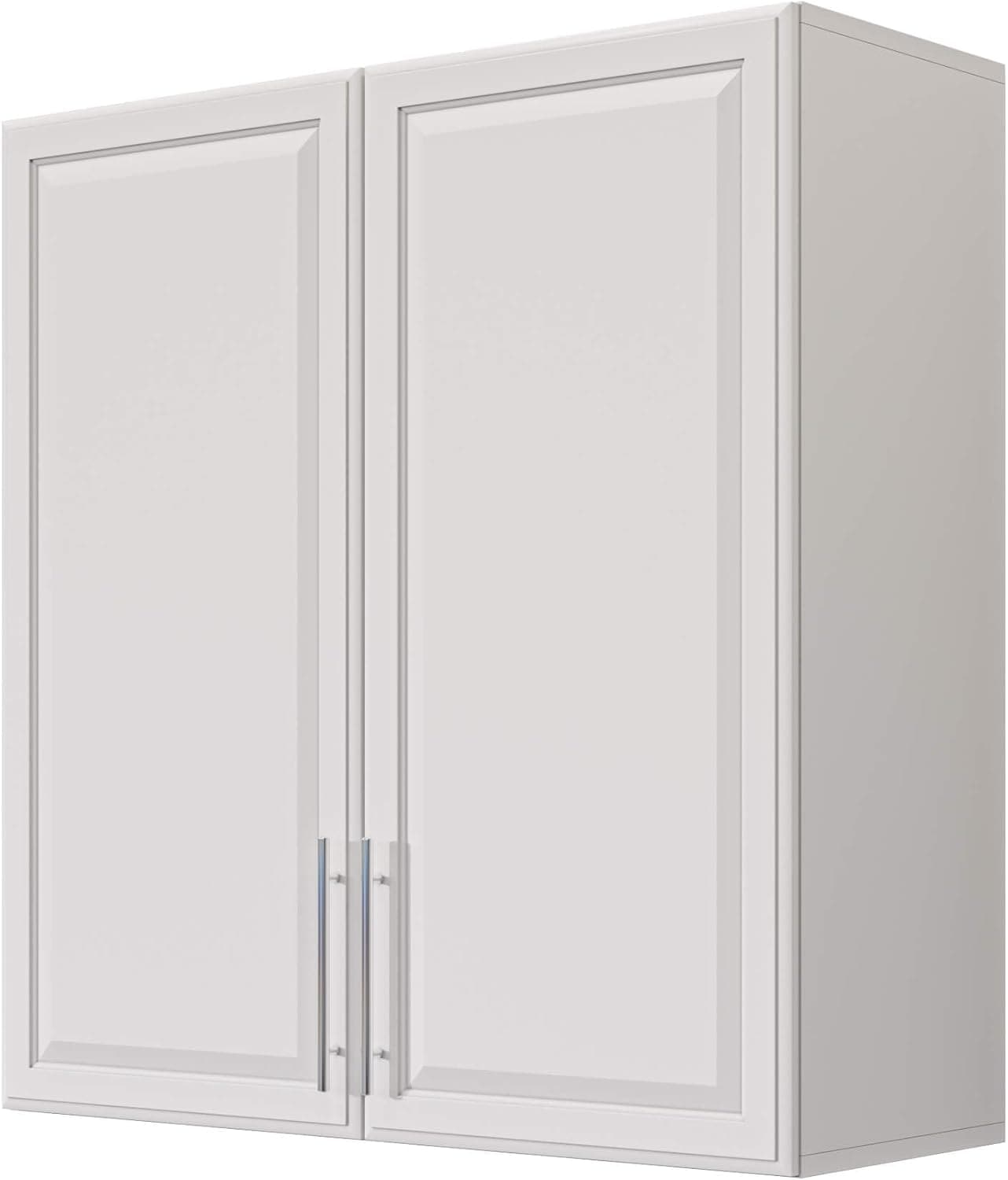 Laundry Room Cabinet 30’’x12’’x32’’, Kitchen Cabinet Wall Cabinets with Adjustable Shelves, Wall Cabinet Storage, Utility Cabinets for Laundry Room, White Wall Cabinet with Shaker Door, White