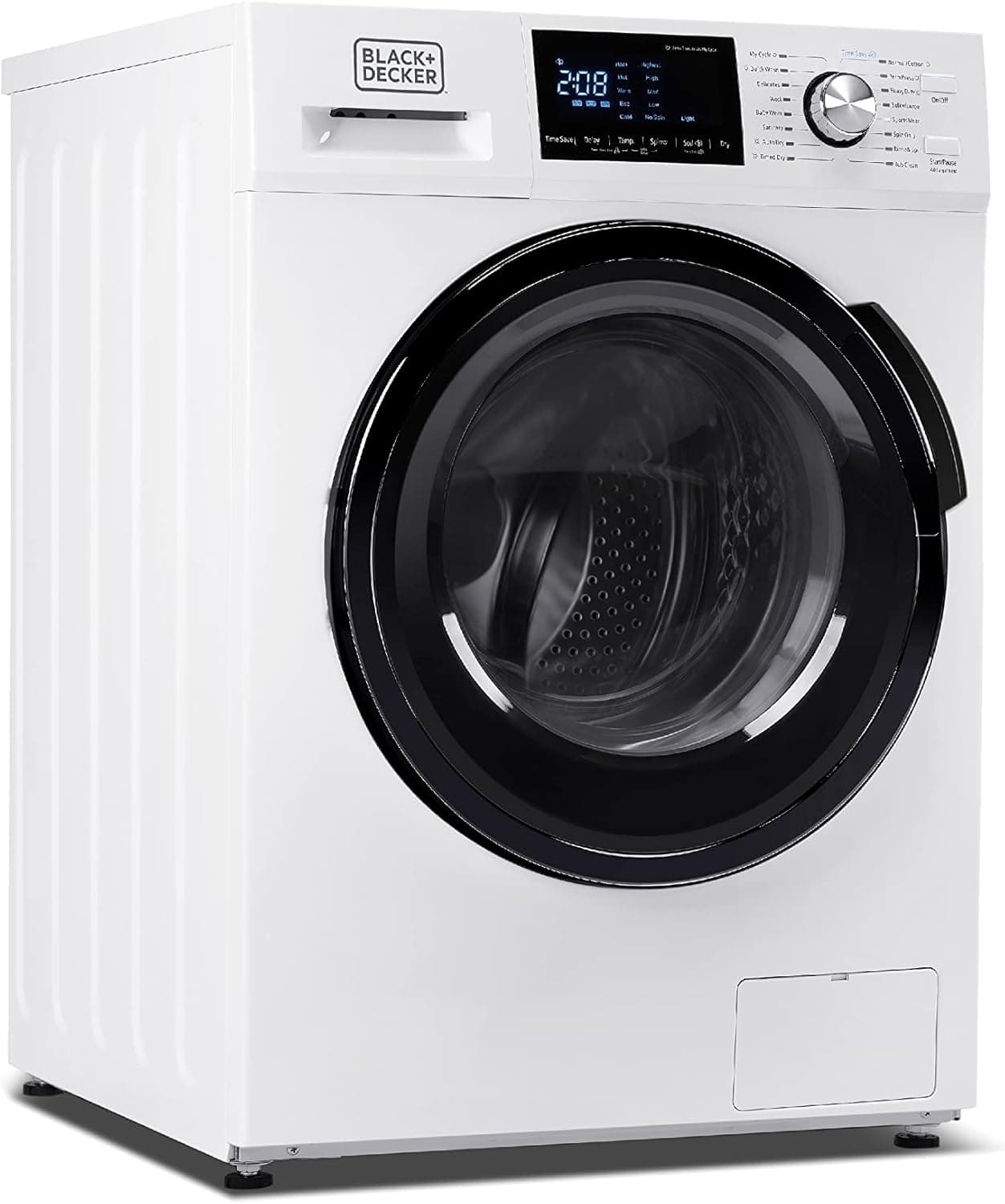BLACK+DECKER Washer and Dryer Combo, 2.7 Cu. Ft. All In One Washer and Dryer with LED Display & 16 Cycles