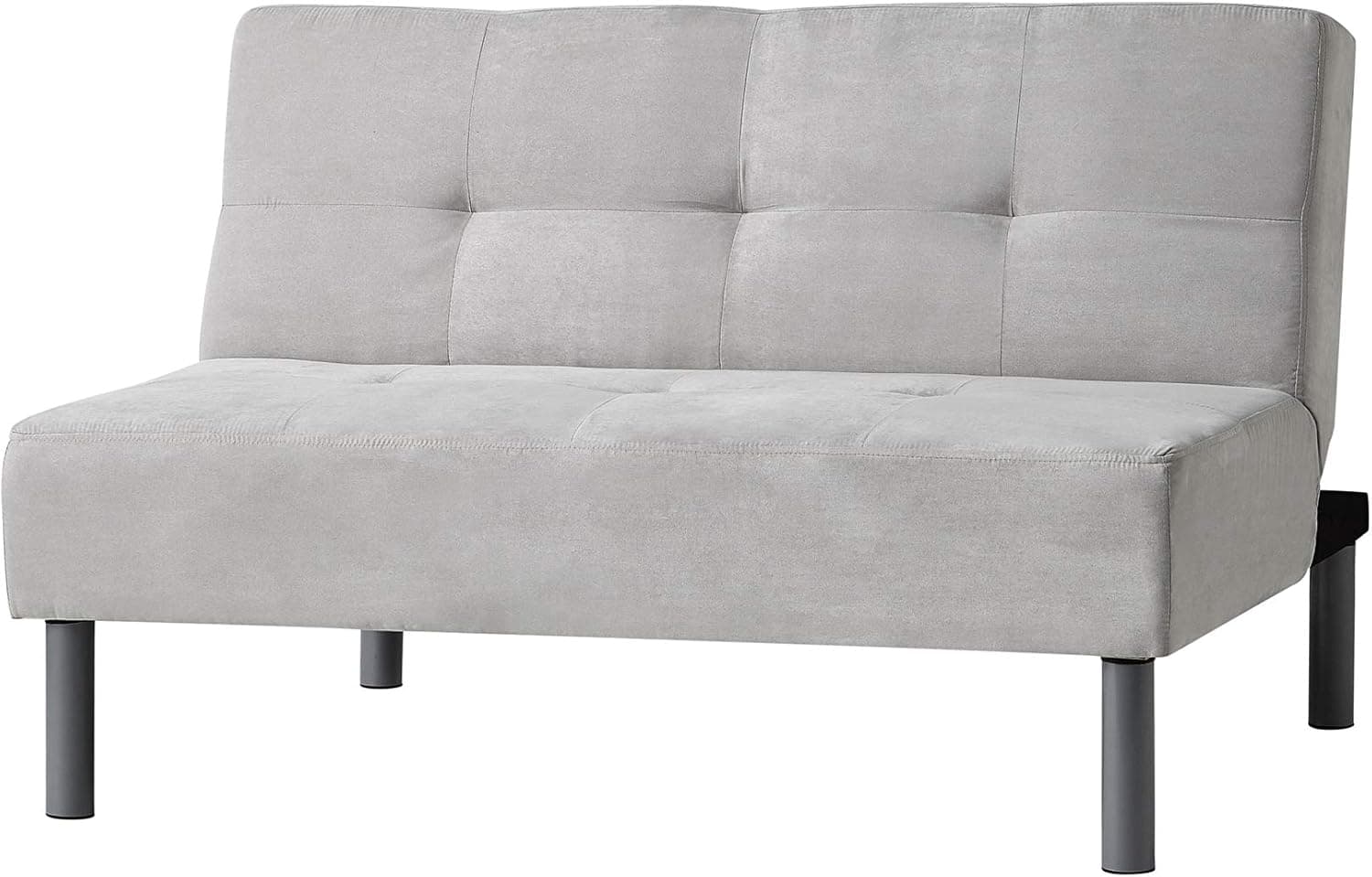 DormCo Mini Futon Glacier Gray