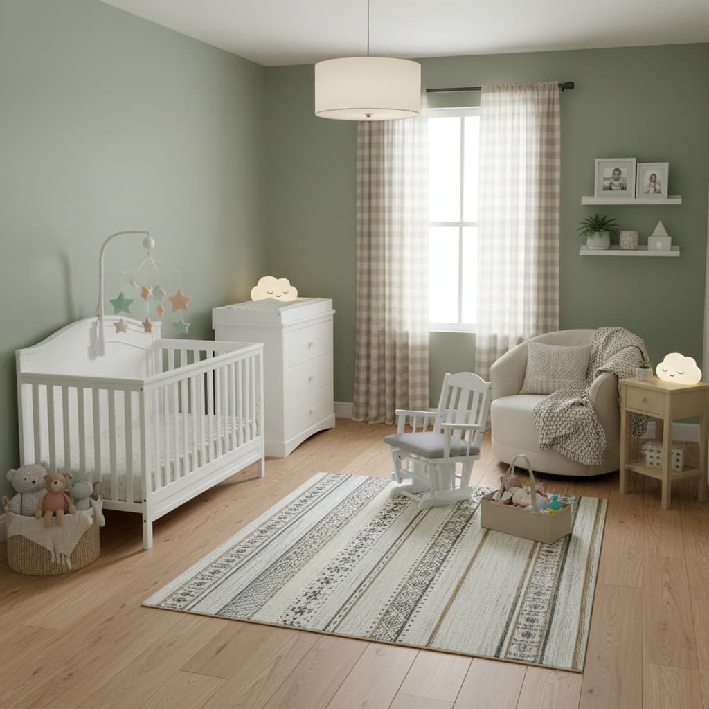 Designing an Industrial-Inspired Nursery with a Neutral Color Palette