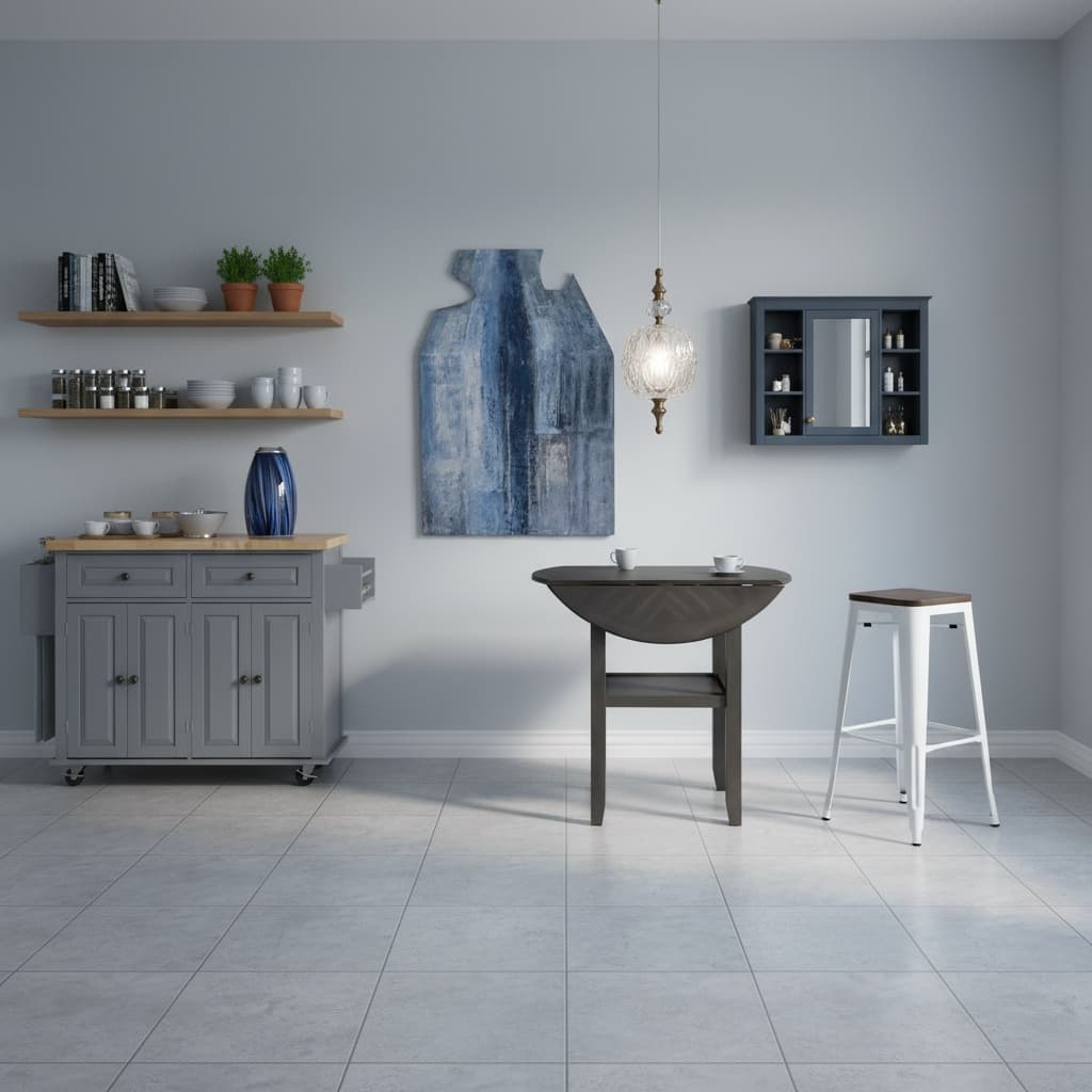 Designing a Futuristic Kitchen: Monochrome Magic in Home Interior Design