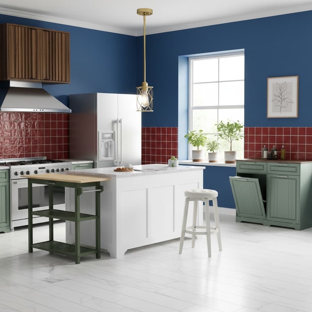 Ultimate Guide to Designing a Vintage Kitchen with a Bold Color Scheme