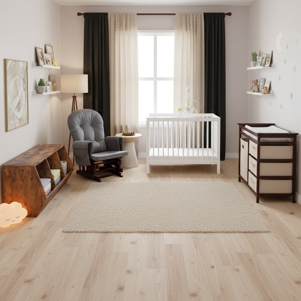 Design a Tranquil Tropical Nursery with a Neutral Color Palette