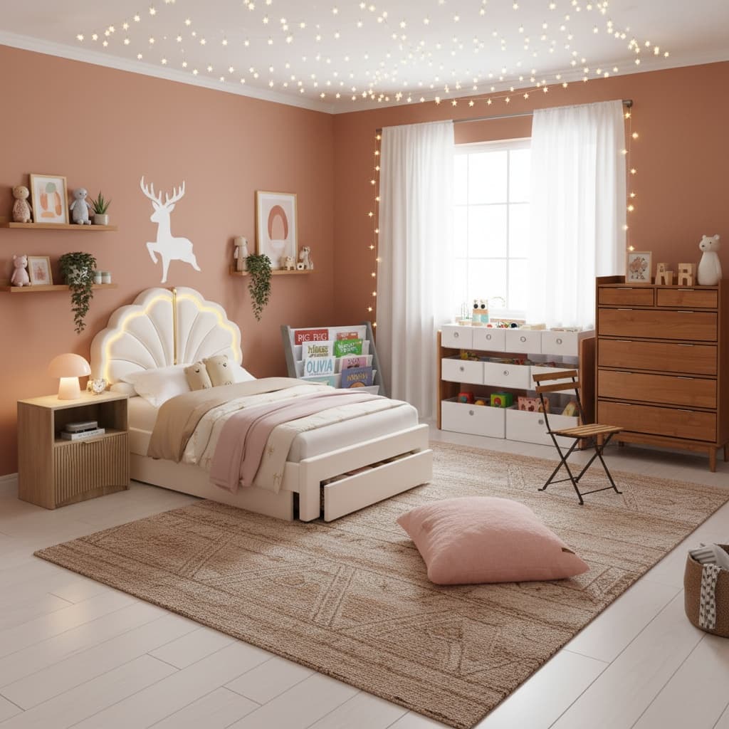 How to Design a Classic Kids' Room with Earth Tones for a Timeless Appeal