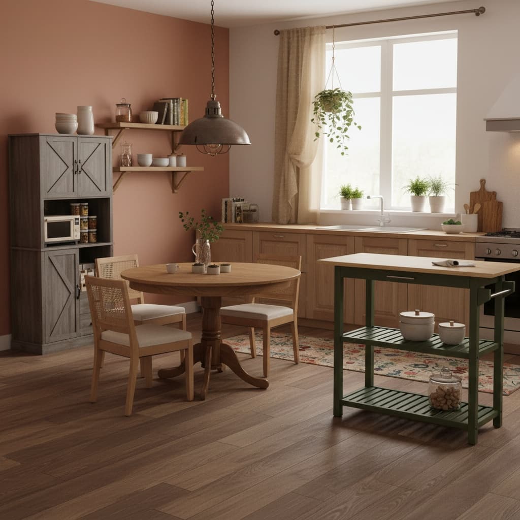 Designing a Vintage Kitchen: Embrace Earth Tones for a Timeless Look