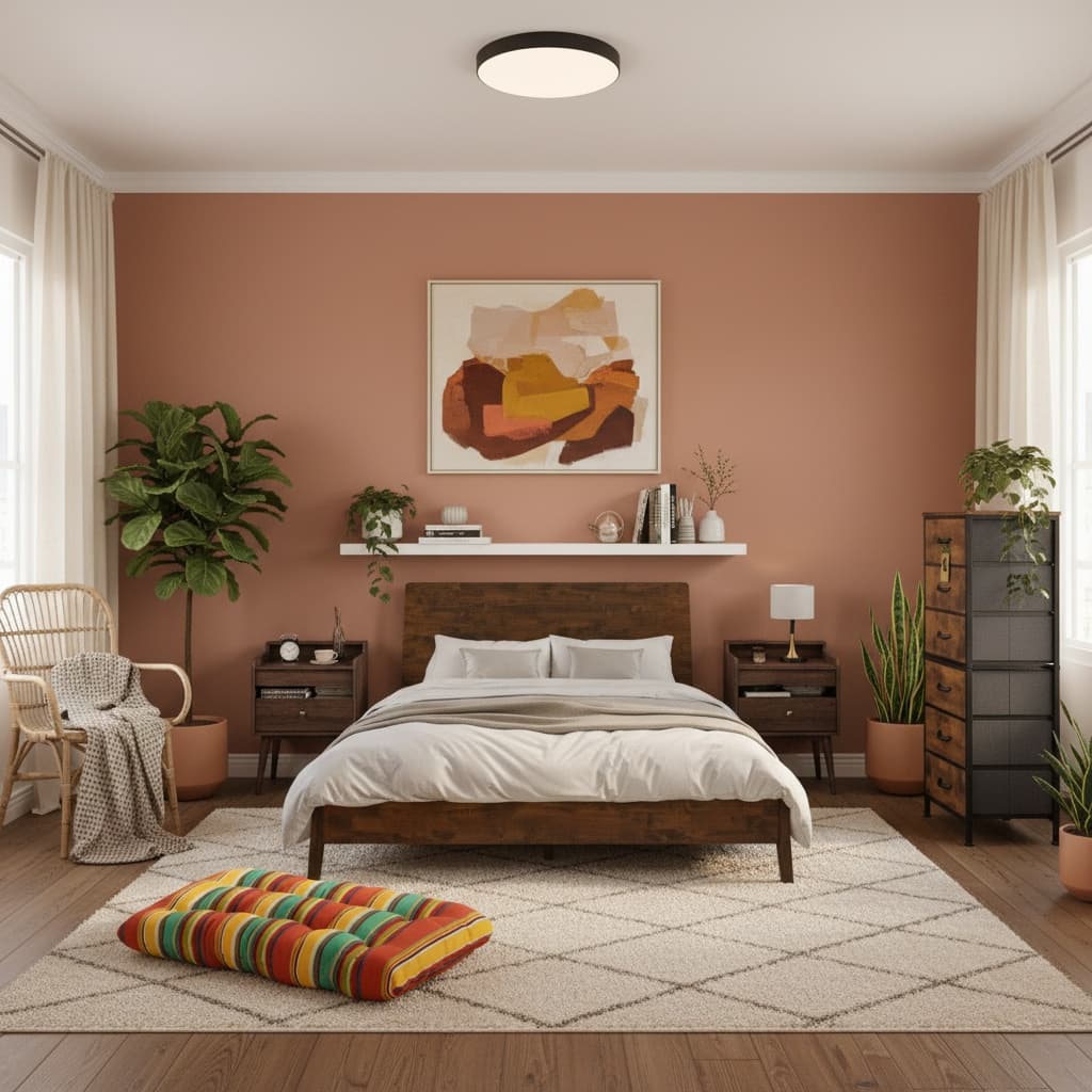 Designing a Modern Bedroom with Earth Tones: A Guide to Home Interior Design