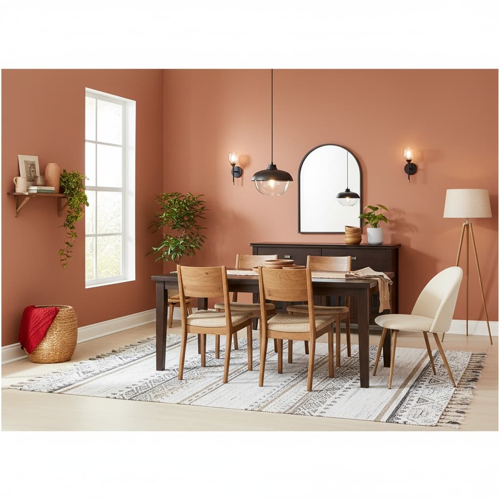 Designing a Futuristic Dining Room with Earth Tones: Innovate Your Space