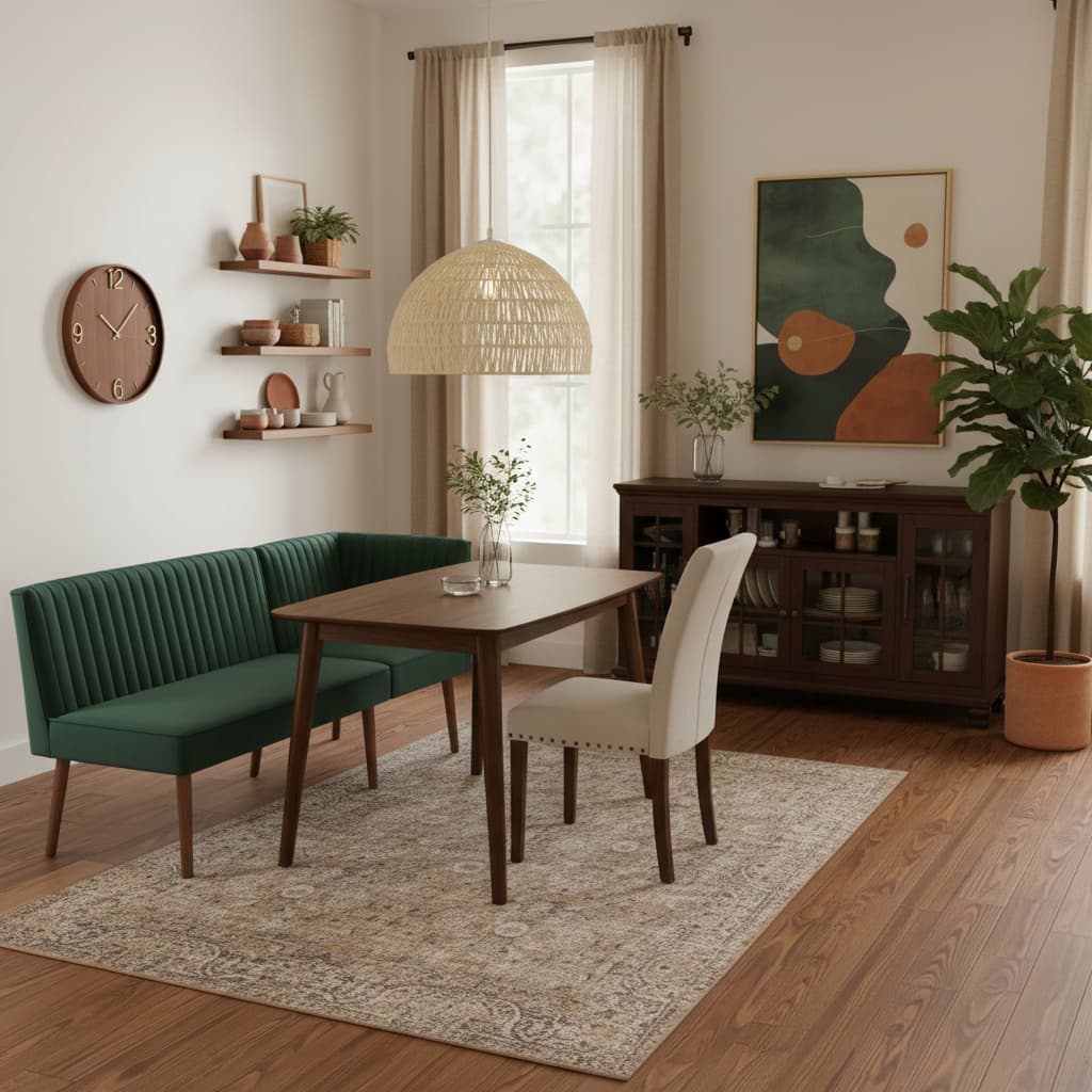 Designing a Minimalist Dining Room with Earth Tone Colors: A Guide to Natural Elegance