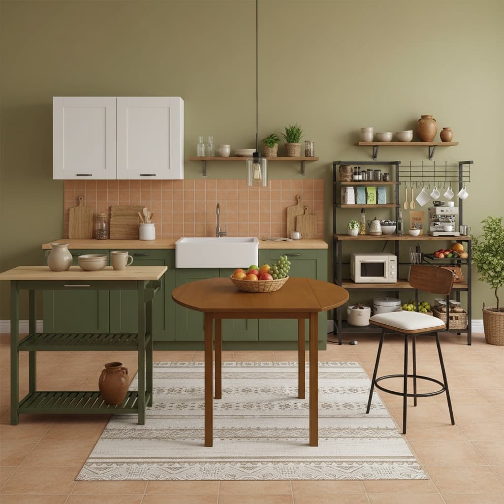Designing a Japanese Style Kitchen: Embrace Earth Tones for a Serene Space