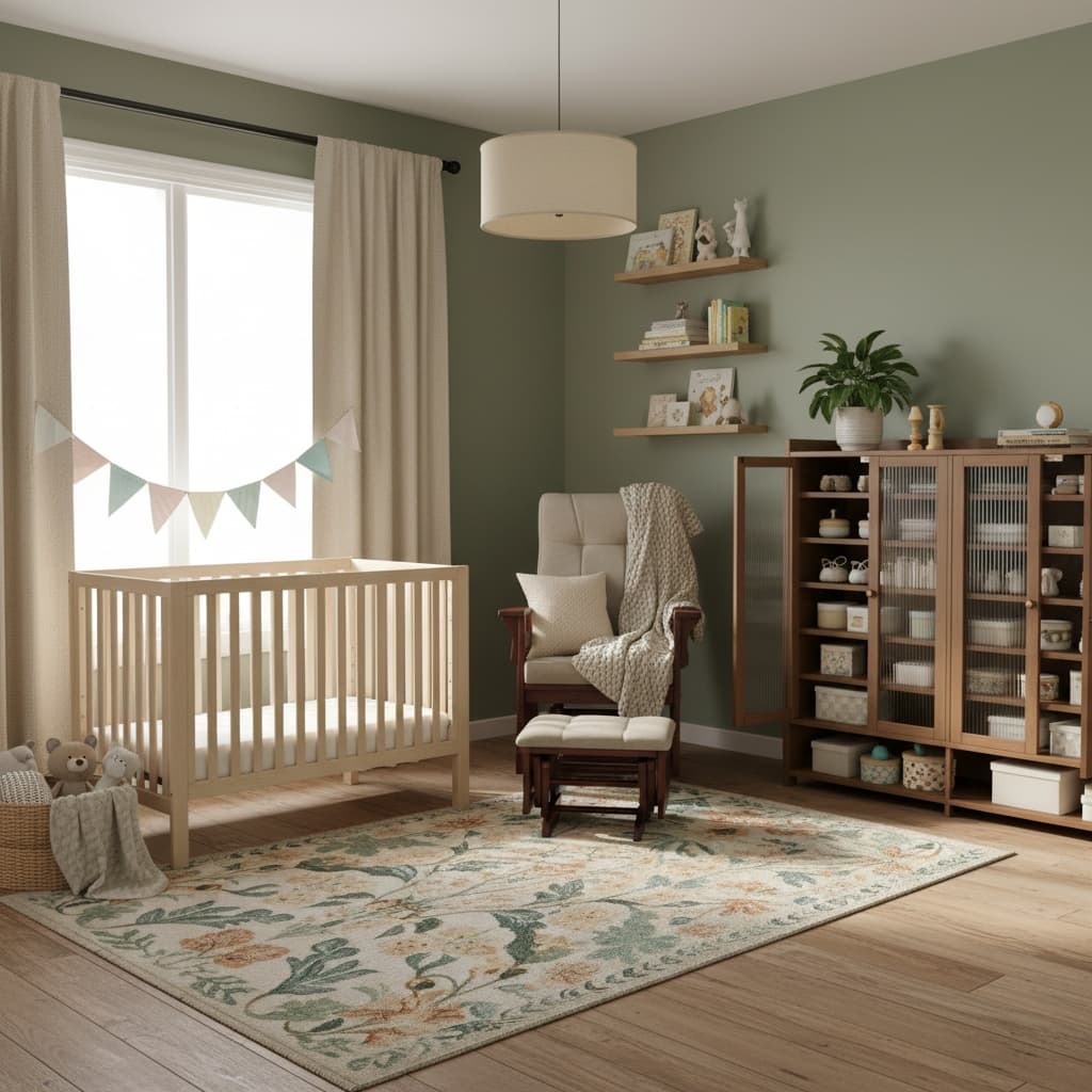 Transform Your Nursery into an Industrial Haven with Earth Tones