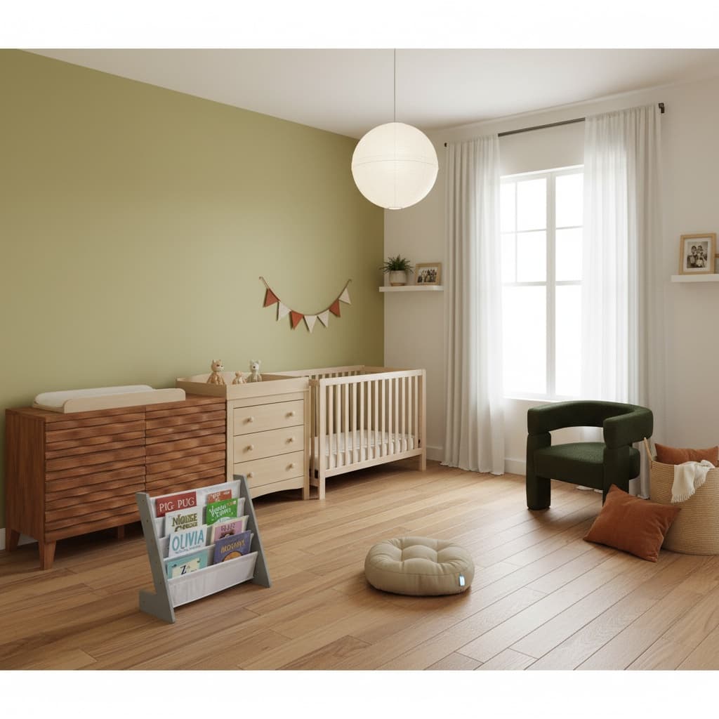 Designing a Japanese Nursery with Earth Tones: A Tranquil Retreat for Your Little One