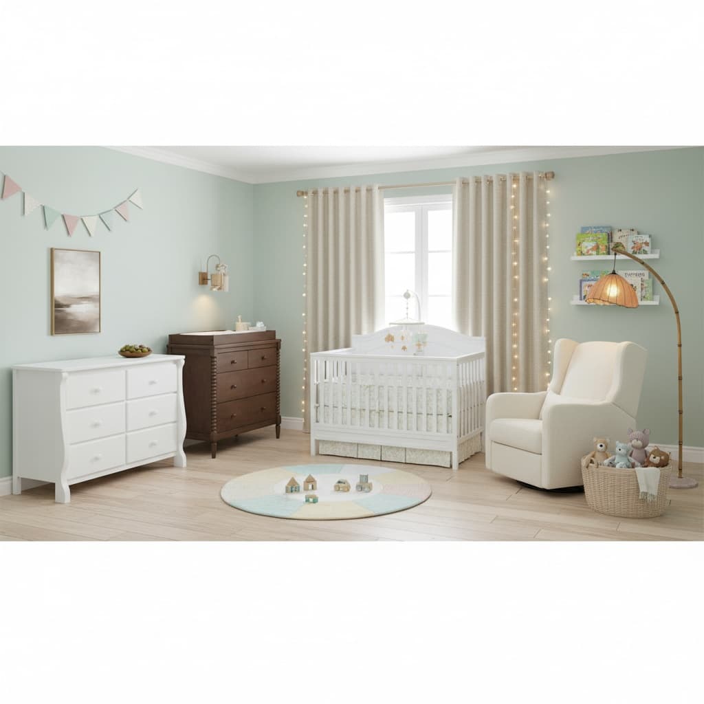 Designing a Japanese Nursery: Monochrome Magic in Home Interior Design