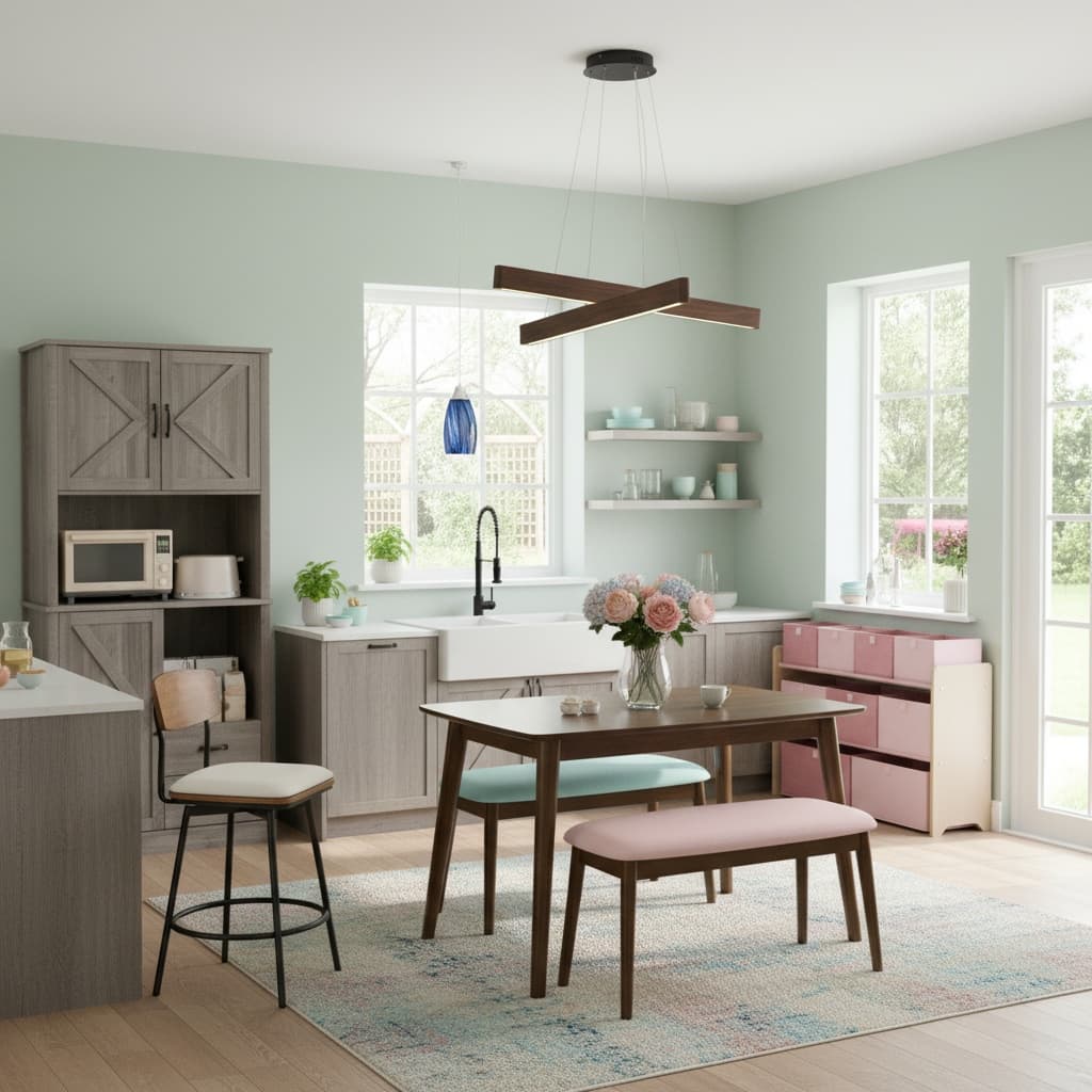 Design a Stunning Scandinavian Kitchen with a Pastel Color Scheme