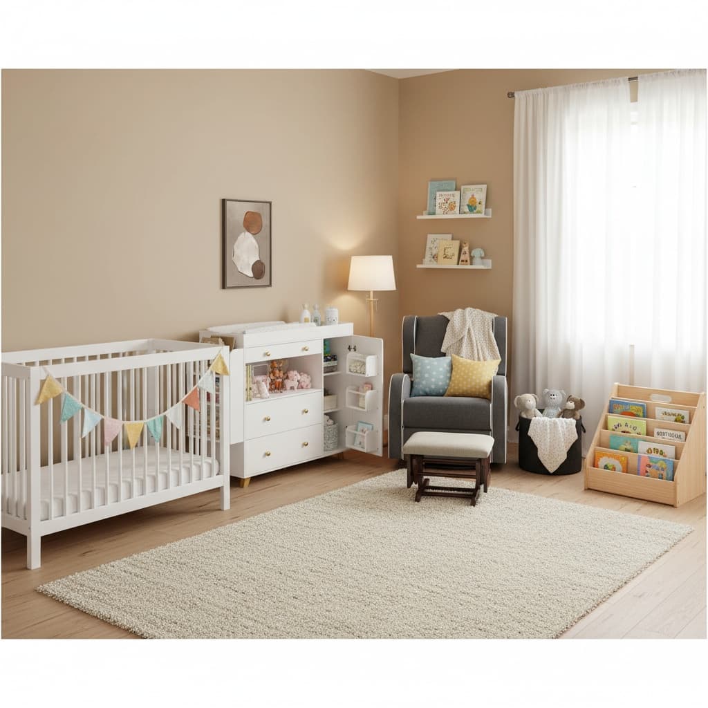 Designing a Minimalist Nursery with a Timeless Neutral Color Scheme