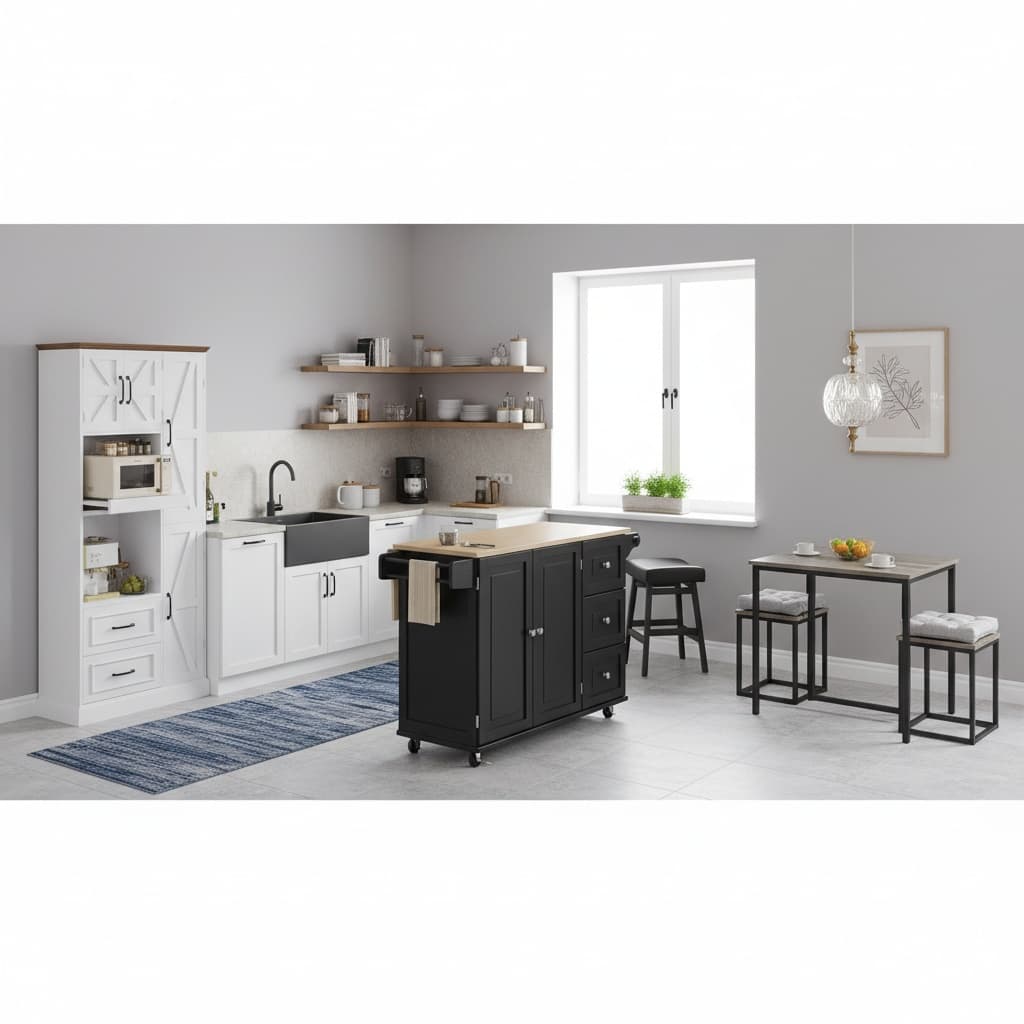 How to Design a Vintage Kitchen with a Monochrome Color Scheme