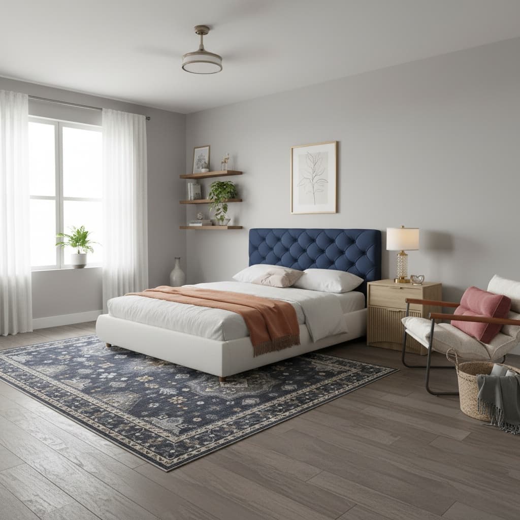 Designing a Modern Bedroom with a Monochrome Color Scheme