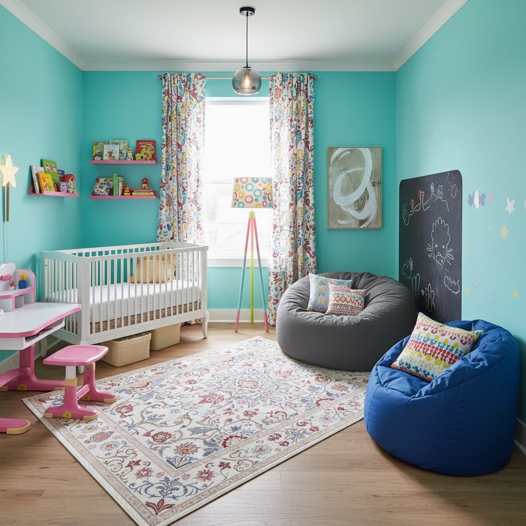 Transform Your Kids' Room with a Bold Tropical Style: Home Interior Design Tips